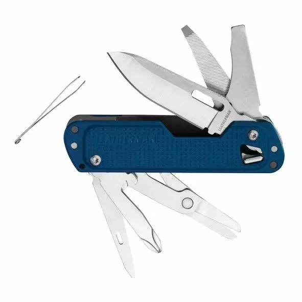 LEATHERMAN FREE T4 TAITTOVEITSI SININEN - Leatherman Taittoveitset - 037447009266 - 1