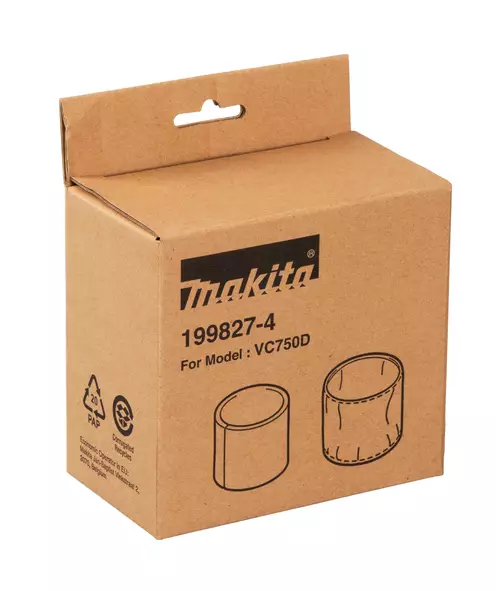 MAKITA Esisuodatin pölysuodattimen päälle 199827-4 - Makita Pölypussit ja suodattimet - 088381543286 - 1