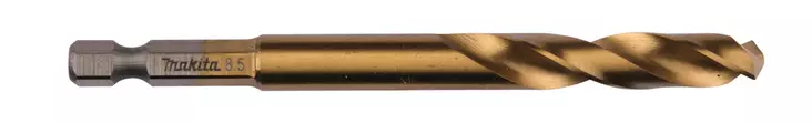 MAKITA Metalliporanterä HSS-Tin 8,5 mm, 1/4" bitsikiinnitys B-51029 - Makita Metalliporanterät - 088381464376 - 1