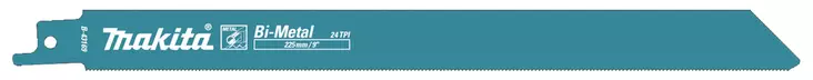 MAKITA Puukkosahanterä 225 x 0,9 mm BiM metalli 0,7-3 mm, 2 kpl (S1122AF) B-43169-2 - Makita Puukkosahanterät - 088381559836 - 1