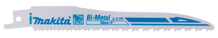 MAKITA Puukkosahanterä BiM 150 x 0,9 mm, Puu, metalli, muovi, alumiini ja teräs, 2 kpl B-05044-2 - Makita Puukkosahanterät - 088381559706 - 1