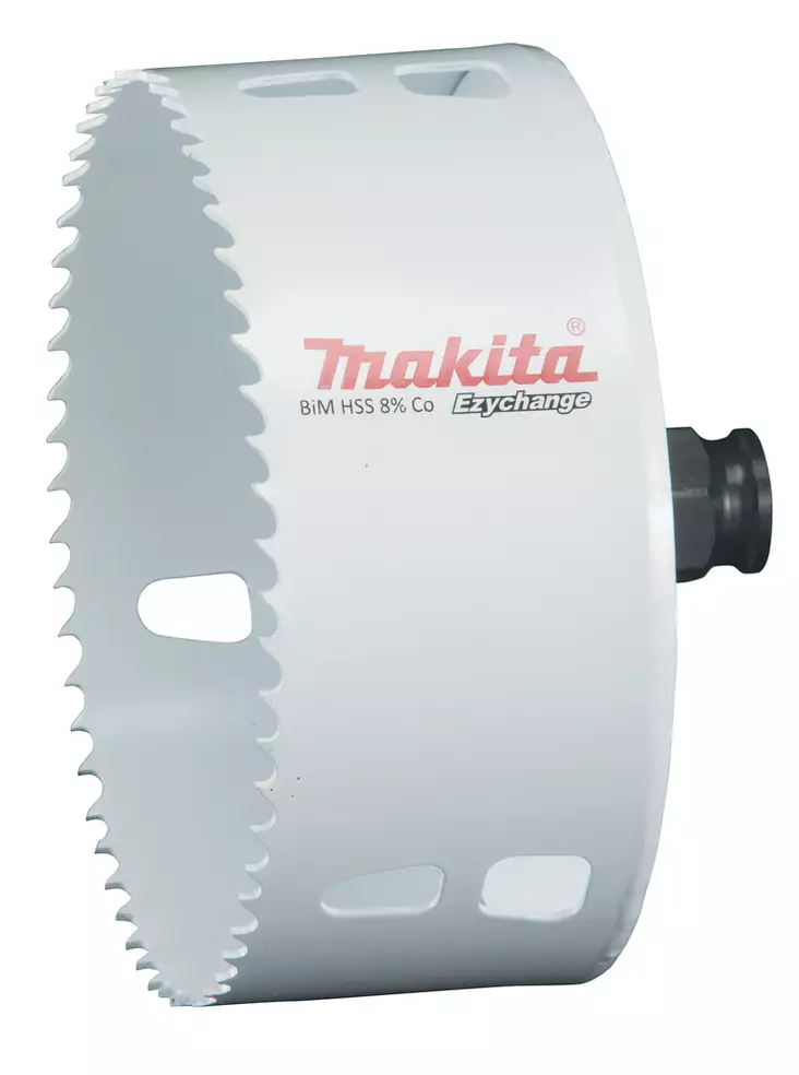 MAKITA Reikäsahanterä BiM 111 mm, Coboltti 8%, Ezychange E-04014 - Makita Reikäsahanterät - 088381562256 - 1