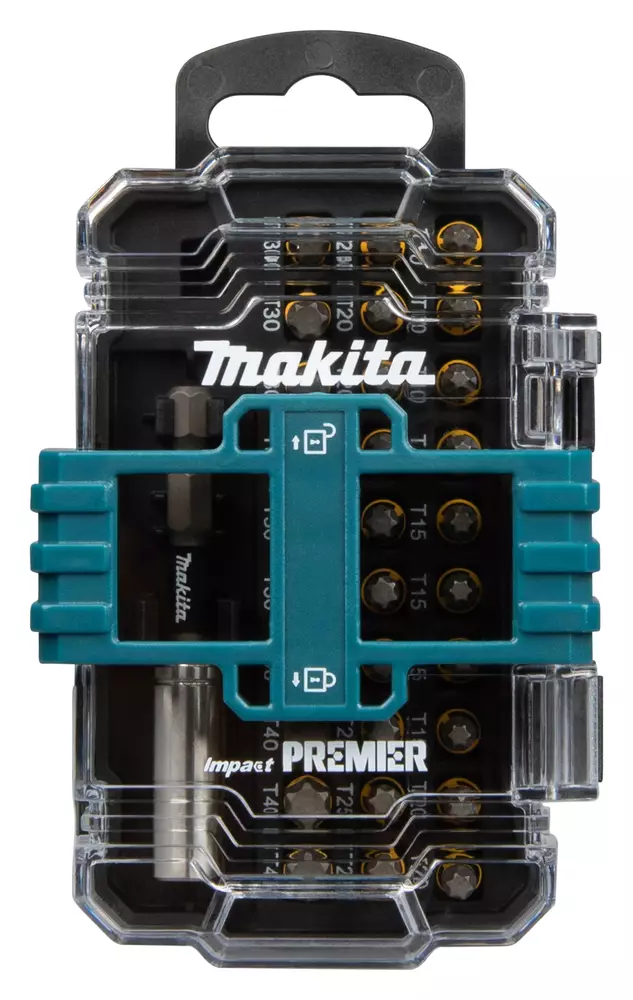 MAKITA Ruuvikärkisarja Impact Premier 31-osaa E-25111 - Makita Poranterä- ja konekärkisarjat - 197050366146 - 1
