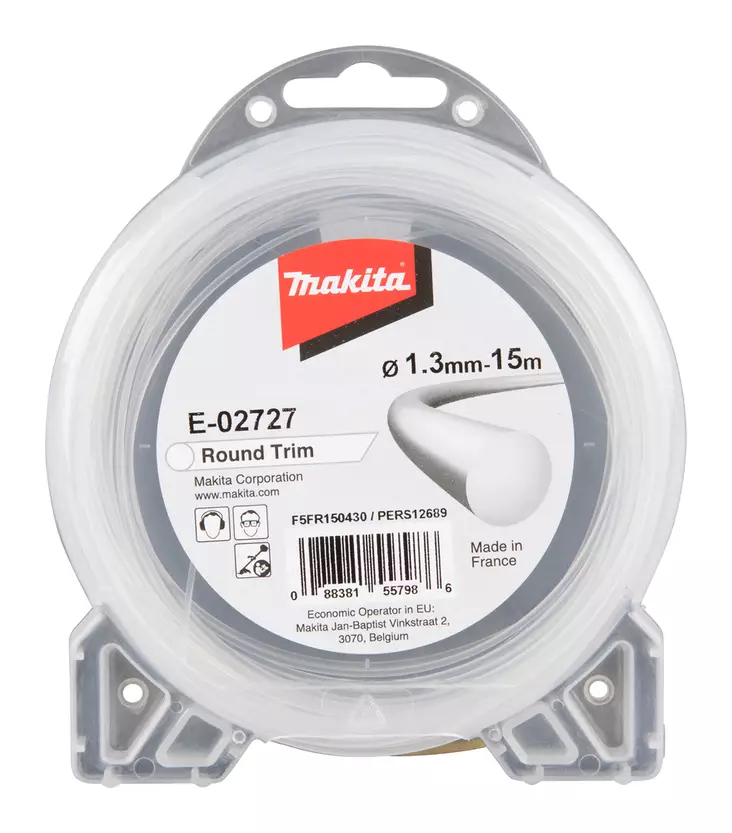 MAKITA Siima 1,3 mm x 15 m, pyöreä E-02727 - Makita Siimapäät ja siimat - 088381557986 - 1