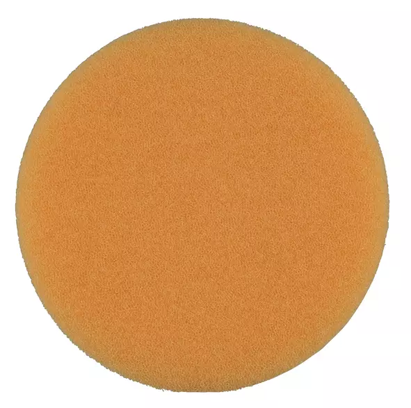 MAKITA Vaahtosieni 150mm tasainen pohja, oranssi karkea, Velcro-tarrakiinnitys D-62527 - Makita Kiillotuskoneet ja tarvikkeet - 088381498166 - 1