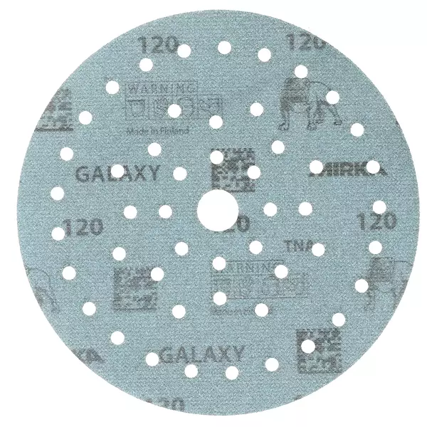 MIRKA GALAXY 150 mm tarra multifit P120 50 kpl/pakk - Mirka Galaxy 150 mm - 6416868553826 - 1
