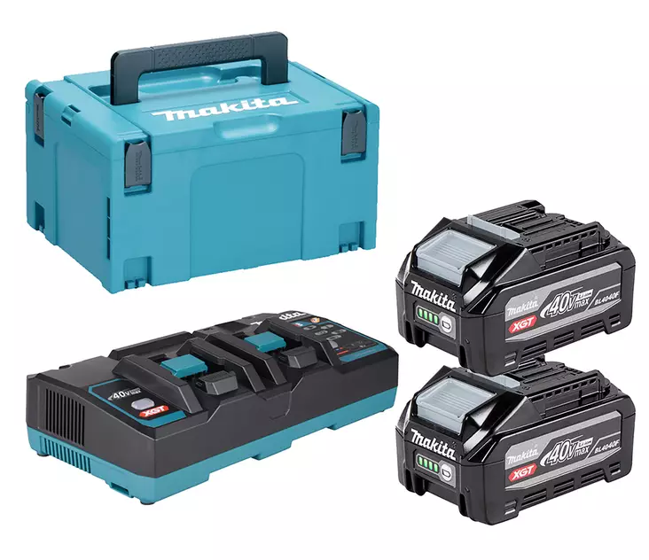 PowerPack XGT 40V 2x4,0Ah ja DC40RB 1911D8-0 - Makita Akut ja latauslaitteet - 088381599436 - 1