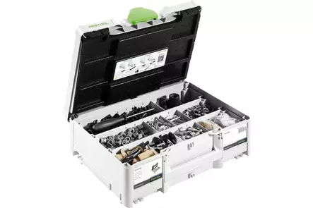 FESTOOL DOMINO-liitoshelojen valikoima KV-SYS D8 576797 - Festool DF 500 Liitoshelat - 4014549381267 - 2