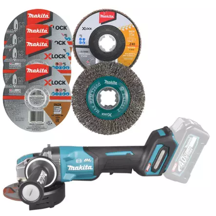 MAKITA Kulmahiomakone XGT 40V GA047GZ02 - Makita XGT 40V Kulmahiomakoneet - 088381766517 - 1