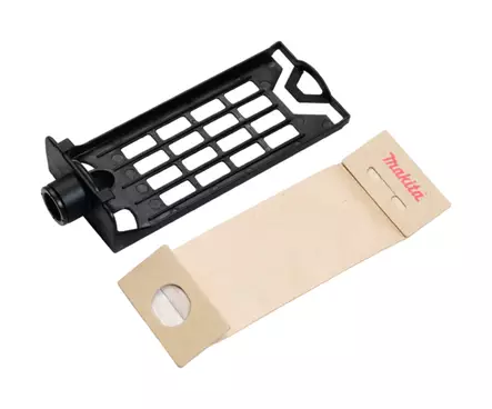 MAKITA Pölypussin pidin + paperipussi 193294-5 - Makita Hiomakoneiden tarvikkeet - 088381160247 - 1