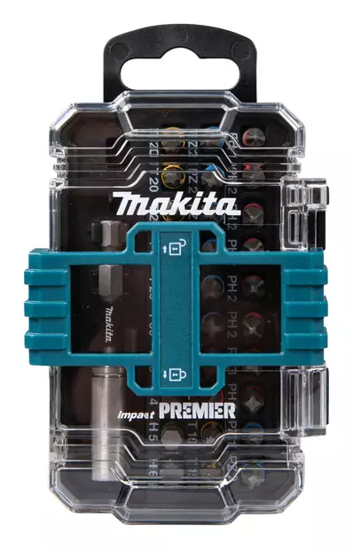 MAKITA Ruuvikärkisarja Impact Premier 31-osaa E-13552 - Makita Poranterä- ja konekärkisarjat - 088381591577 - 2