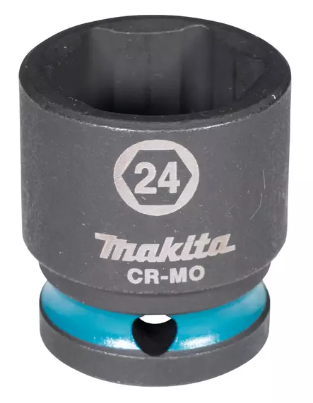 MAKITA Voimahylsy 1/2" Impact Black 24 x 38 mm E-16209 - Makita 1/2" Voimahylsyt - 088381790857 - 2