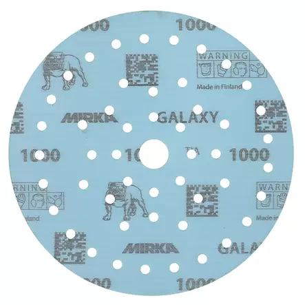 MIRKA GALAXY 150 mm tarra multifit P1000 50 kpl/pakk - Mirka Galaxy 150 mm - 6416868554427 - 1