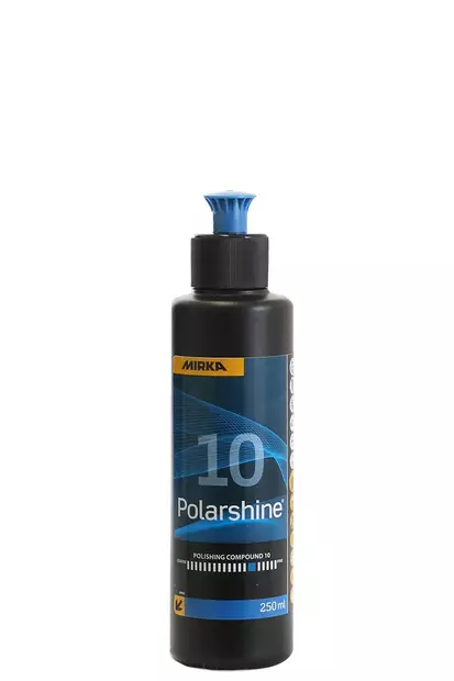 MIRKA Polarshine 10 kiillotusaine keskikarkea 250ml - Mirka Kiillotusaineet - 6416868262087 - 1