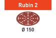 FESTOOL Hiomapaperi Rubin 2 STF D150/48 P150 RU2/10 575183 - Hiomapyöröt 150 mm - 4014549297087 - 1