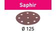 FESTOOL Hiomapaperi STF D125/8 P80 SA/25 Saphir 493127 - Hiomapyöröt 125 mm - 4014549040867 - 1