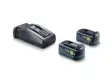 Festool 18V 2xHP5,0/TCL6 Energiasetti 578736 - Festool Energiasetit - 4014549464397 - 1