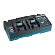 MAKITA Latauslaite DC40RB XGT 191N09-8 kahdelle akulle - Makita XGT 40V Akut ja latauslaitteet - 088381579117 - 1