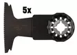 MAKITA Sahanterä upotukseen, leveys 65mm, 5kpl B-64864-5 - Makita Starlock terät - 088381536677 - 1