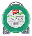 MAKITA Siima 2,0 mm x 15 m, neliapila, Makita E-01769 - Makita Siimapäät ja siimat - 088381555487 - 1