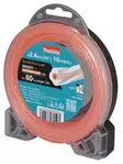 MAKITA Siima 2,4 mm x 15 m neliapila vahvistettu 1917V0-8 - Makita Siimapäät ja siimat - 197050375117 - 2