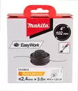 MAKITA Siimapää Tap&Go 4 x 2,4 mm / 4" 191D90-9 - Makita Siimapäät ja siimat - 088381559287 - 4