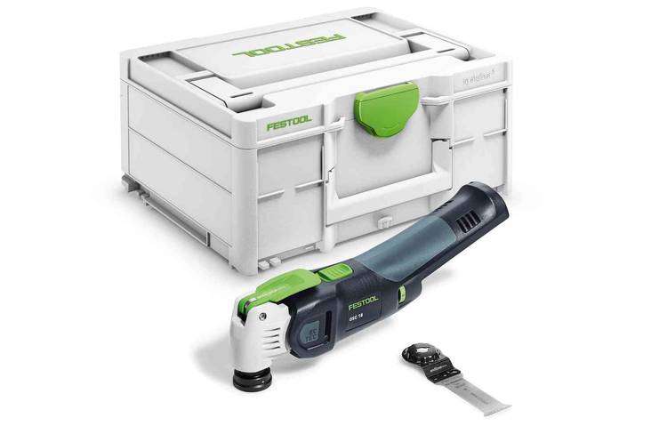 FESTOOL Akkumonitoimityökalu OSC 18 E-Basic VECTURO 576591 - 18V akkukoneet - 4014549361177 - 1