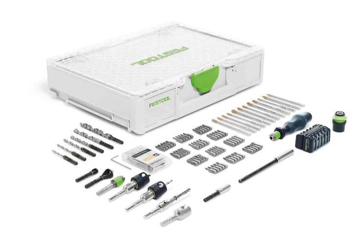FESTOOL Asennussarja SYS3 M 89 ORG CE-SORT 576804 - Poranterät ja konekärjet - 4014549381397 - 1