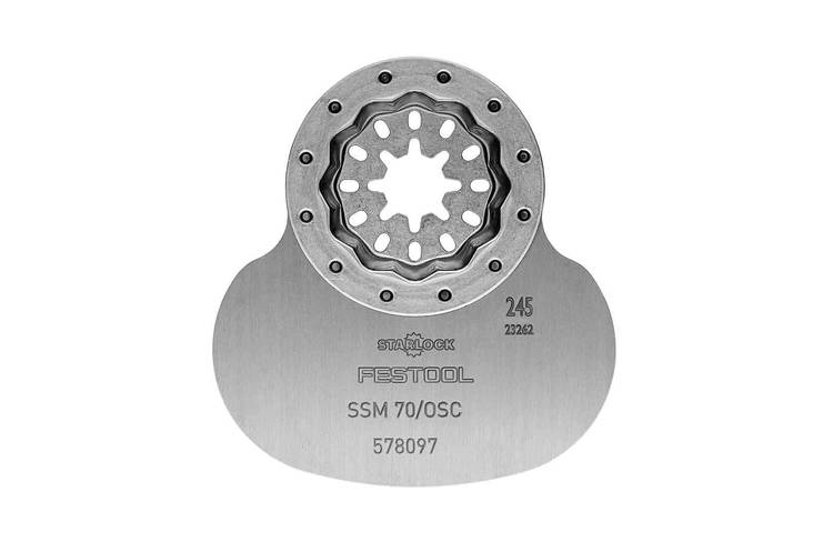 FESTOOL Silikonin leikkausveitsi SSM 70/OSC/3 578097 - Festool Vecturon terät - 4014549438367 - 1