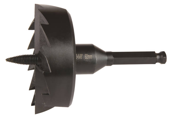 MAKITA Itsesyöttävä puuporanterä 92 mm (3-5/8") D-74413 / D-56518 - Läpivientiporanterät - 088381587457 - 1