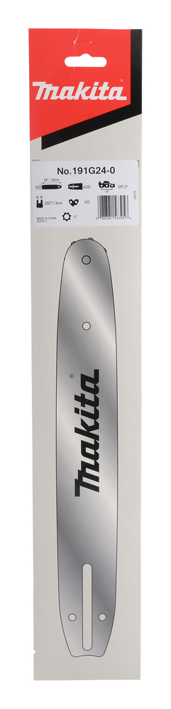 MAKITA Laippa 14", 35 cm, 3/8", -52, 1,3 mm 191G24-0 - Moottorisahojen laipat - 4002829491577 - 4