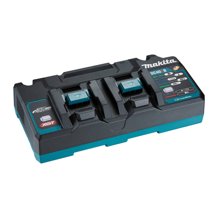 MAKITA Latauslaite DC40RB XGT 191N09-8 kahdelle akulle - Makita Akut ja latauslaitteet - 088381579117 - 1