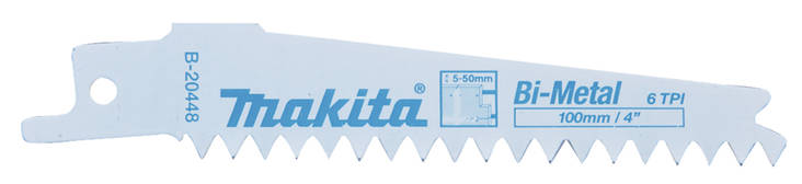 MAKITA Puukkosahanterä 100 x 0,9 mm, kipsilevyt, 5 kpl B-20448 - Puukkosahanterät - 088381376037 - 1