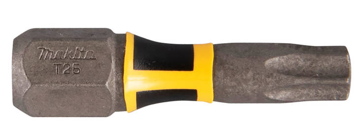 MAKITA Ruuvauskärki T25, 25 mm, 2 kpl E-03224 - Konekärjet ja bitsinpitimet - 088381569897 - 1