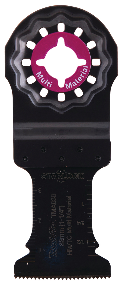 MAKITA Sahanterä, upotukseen, kaareva, leveys 32 mm B-69761 - Starlock terät - 088381549257 - 1
