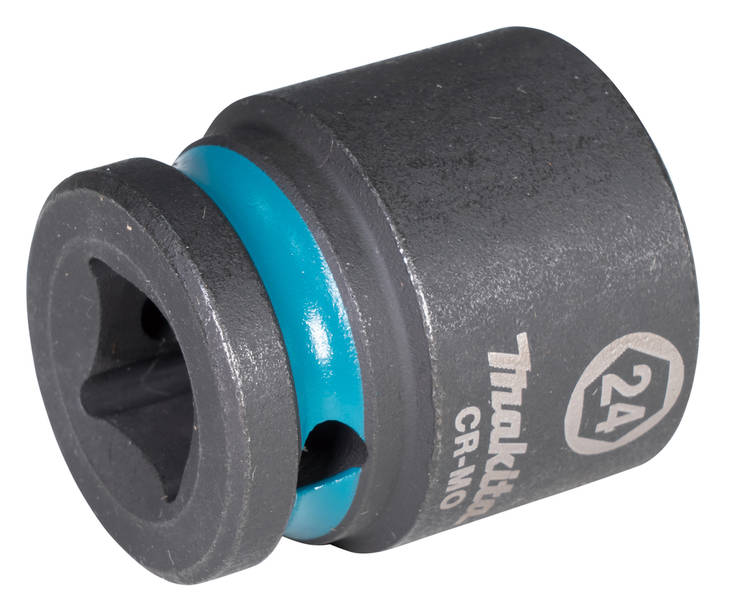 MAKITA Voimahylsy 1/2" Impact Black 24 x 38 mm E-16209 - Voimahylsyt - 088381790857 - 1
