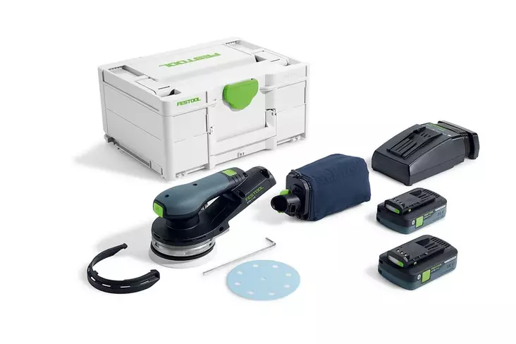 FESTOOL Akkuepäkeskohiomakone ETSC 2 125 4,0 I-Plus 577736 - 18V akkukoneet - 4014549418727 - 1