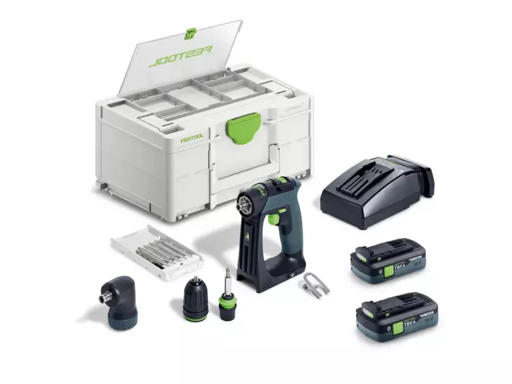 FESTOOL CXS 18 TBX 4,0 I-Set Akkuruuvinväännin 579354 - Festool 18V Porat ja ruuvinvääntimet - 4014549480397 - 1