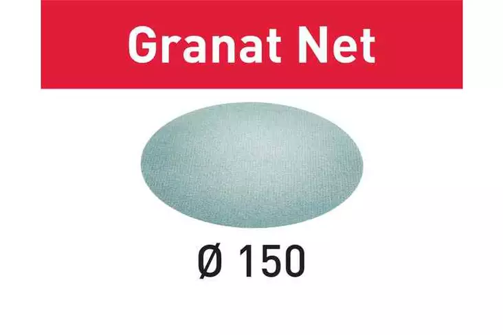 FESTOOL Hiomaverkko STF D150 P180 GR NET/50 Granat Net 203307 - Festool Granat Net 150 mm - 4014549306567 - 1