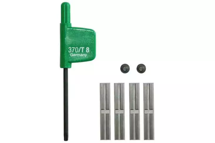 FESTOOL Jyrsinterän varateräsetti HW-WP 25x5,5x1,1 (4x) 491387 - Kääntölevyt ja laakerit - 4014549010617 - 1