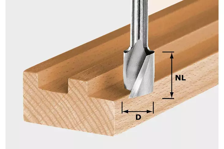 FESTOOL Kierreurajyrsin HS Spi S8 D16/20 490949 - Festool Kierreurajyrsinterät - 4014549000427 - 1