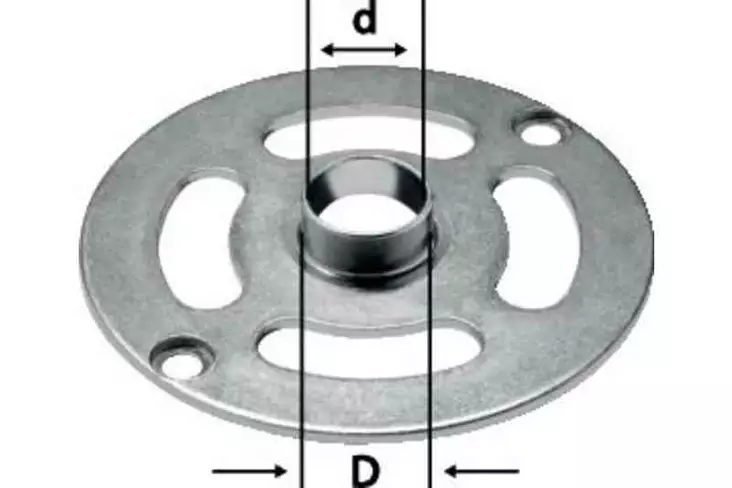FESTOOL Kopiointirengas KR-D17/OF 900 486030 - Festool Jyrsimien lisätarvikkeet - 4014549130407 - 1