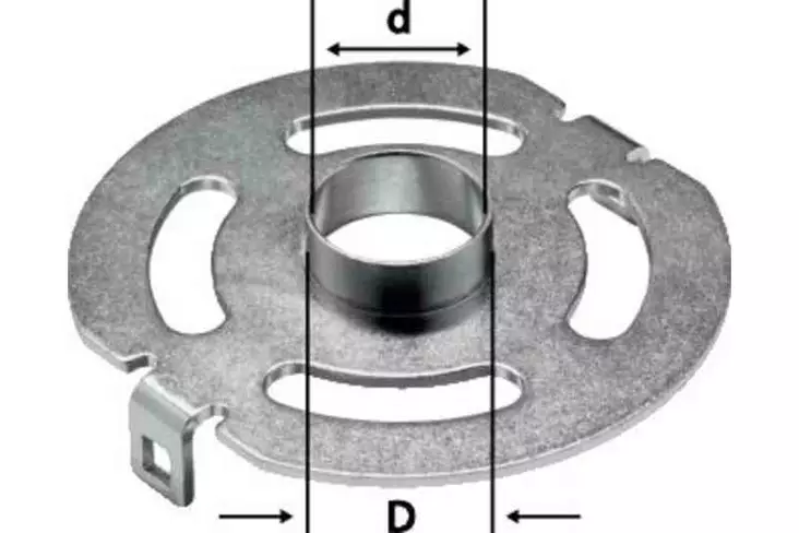 FESTOOL Kopiointirengas KR-D 24,0/OF 1400 492183 - Festool Jyrsimien lisätarvikkeet - 4014549032947 - 1