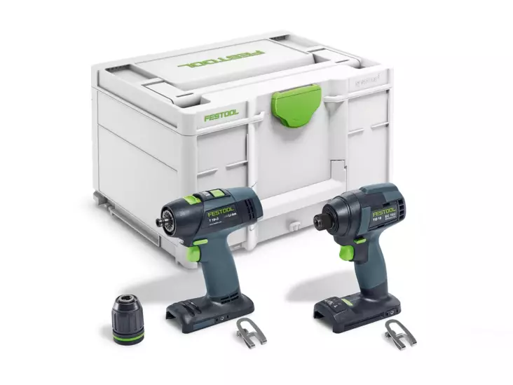 FESTOOL TID 18 Basic-Set T18 Akkuruuvinväänninpaketti 578813 - Festool 18V Porat ja ruuvinvääntimet - 4014549465967 - 1