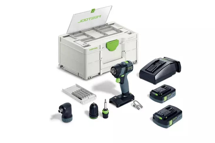 FESTOOL TXS 18 C 3,0-Set 576896 Akkuruuvinväännin - Festool 18V Porat ja ruuvinvääntimet - 4014549383377 - 1