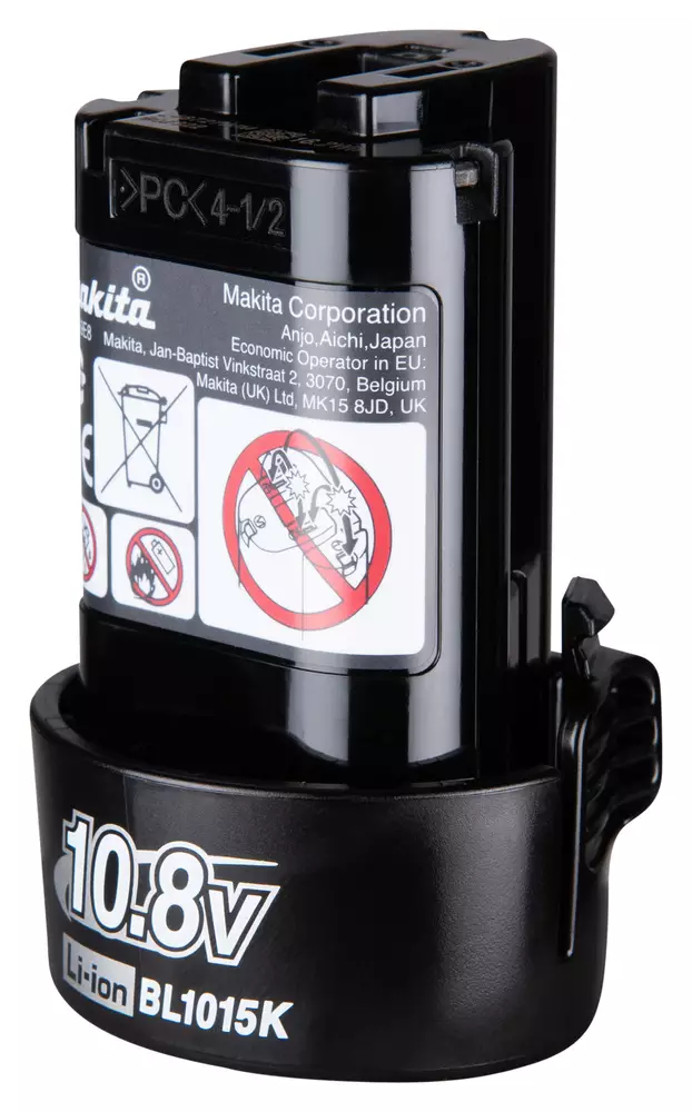 MAKITA AKKU BL1015 10,8V 1,5Ah Li-Ion - Makita Akut ja latauslaitteet - 197050357557 - 2