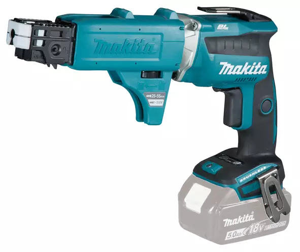 MAKITA Akkuruuvinväännin nauharuuvilisälaitteella LXT 18V DFS452ZJX3 - Makita LXT 18V Ruuvinvääntimet - 088381869737 - 1