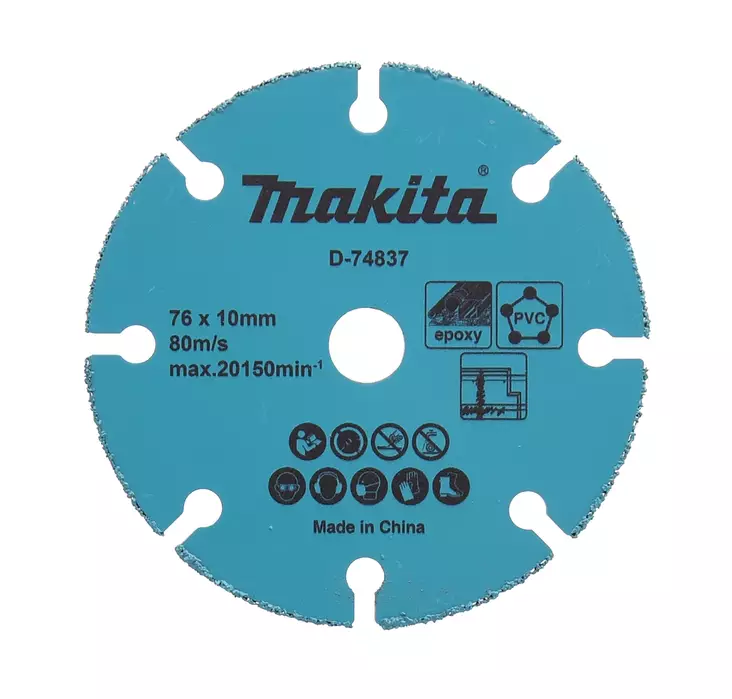 MAKITA D-78374 Katkaisulaikka karbidi 76 mm - Makita Laikat - 088381590877 - 1