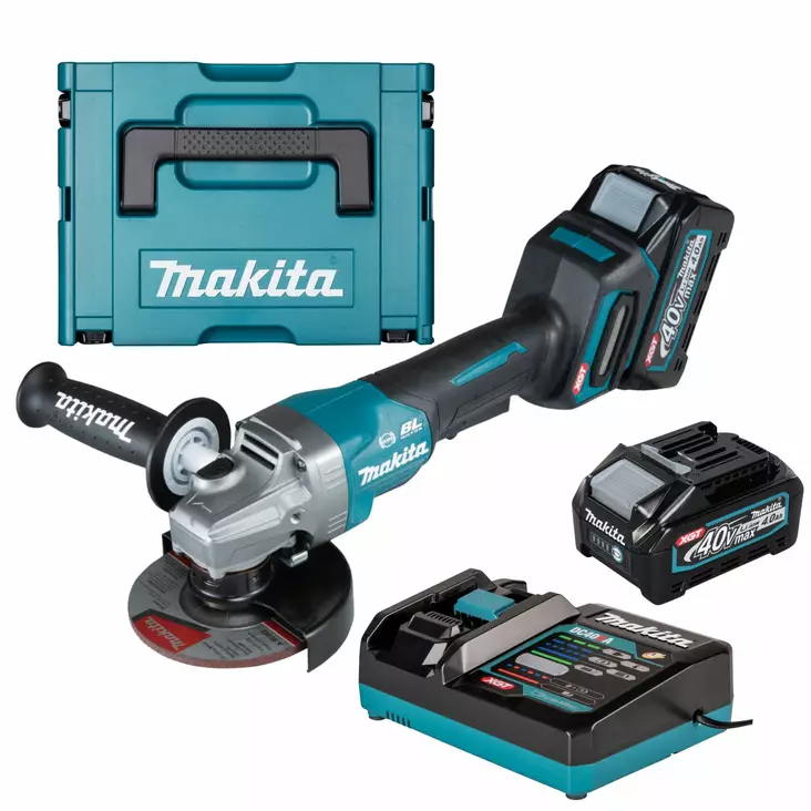 MAKITA Kulmahiomakone XGT® GA013GM201 - XGT Akkukonepaketit - 088381898577 - 1