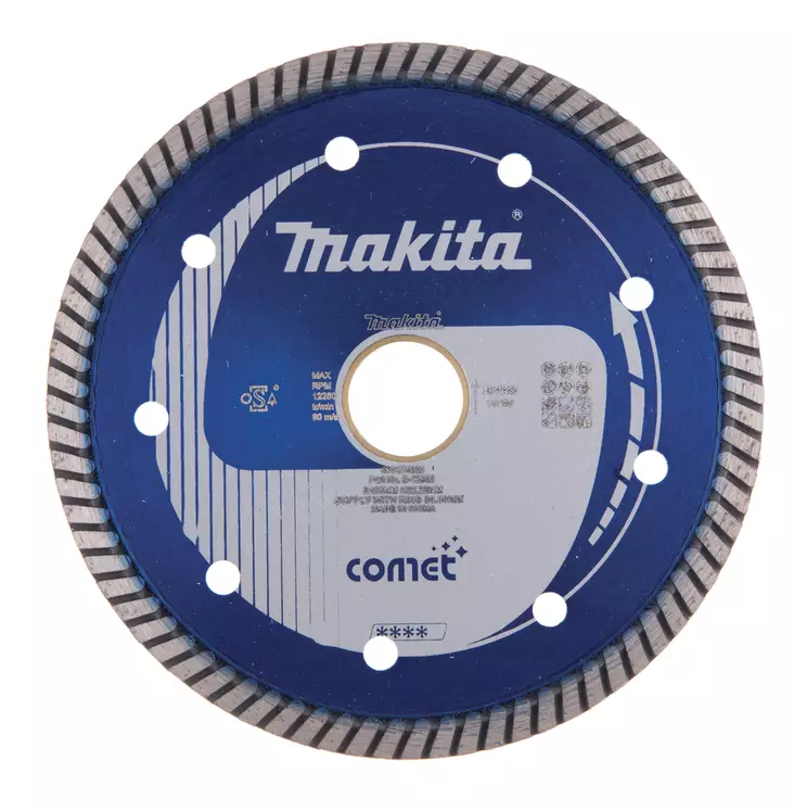 MAKITA Timanttikatkaisulaikka 125 x 22.23 mm Comet B-12996 - Makita Timanttilaikat, -kupit ja terät - 088381358187 - 1